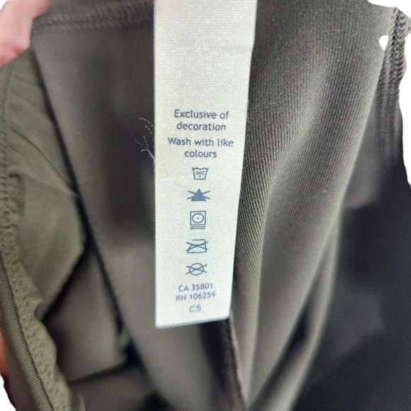 Lululemon On The Fly Pant Luxtreme Dark Olive Womens 12 - Picture 7 of 8